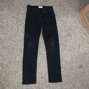 Levi’s kids black denim jeans 12 regular skinny fit